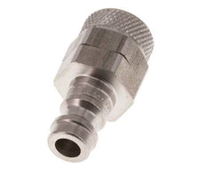 Stainless steel DN 5 Air Coupling Plug 6x8 mm Union Nut