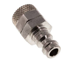 Stainless steel 306L DN 5 Air Coupling Plug 6x8 mm Union Nut