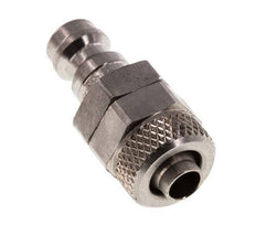 Stainless steel 306L DN 5 Air Coupling Plug 6x8 mm Union Nut