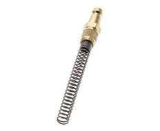 Brass DN 5 Air Coupling Plug 4x6 mm Union Nut Bend-Protect [2 Pieces]