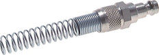 Brass DN 5 Air Coupling Plug 4x6 mm Union Nut Bend-Protect [2 Pieces]