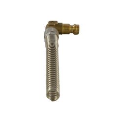 Brass DN 5 Air Coupling Plug 4x6 mm Union Nut Bend-Protect Angle [2 Pieces]