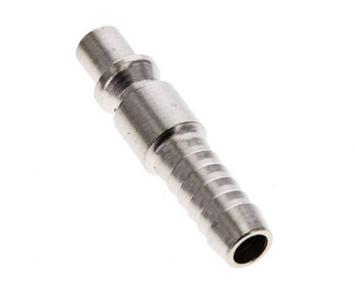 Hardened steel DN 5.5 (Orion) Air Coupling Plug 8 mm Hose Pillar [2 Pieces]