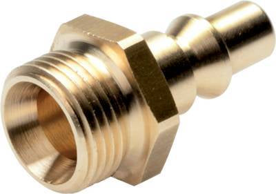 Brass DN 5.5 (Orion) Air Coupling Plug G 1/8 inch Male [5 Pieces]