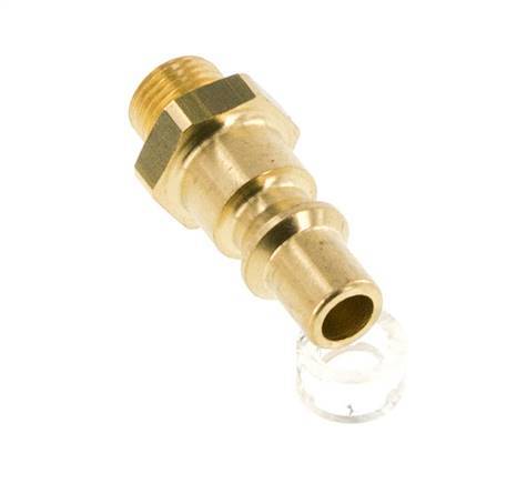 Brass DN 5.5 (Orion) Air Coupling Plug G 1/8 inch Male [5 Pieces]