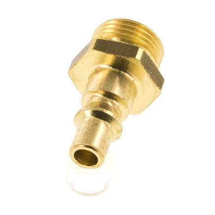 Brass DN 5.5 (Orion) Air Coupling Plug G 3/8 inch Male [5 Pieces]