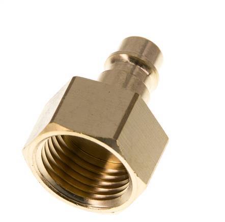 Brass DN 7.2 (Euro) Air Coupling Plug G 1/2 inch Female [2 Pieces]