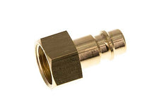 Brass DN 7.2 (Euro) Air Coupling Plug G 3/8 inch Female [5 Pieces]