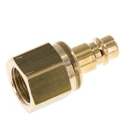 Brass DN 7.2 (Euro) Air Coupling Plug G 3/8 inch Female Safety