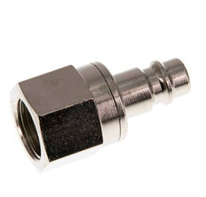 Nickel-plated Brass DN 7.2 (Euro) Air Coupling Plug G 3/8 inch Female Double Shut-Off