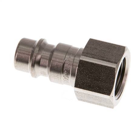 Stainless steel DN 7.2 (Euro) Air Coupling Plug G 1/4 inch Female
