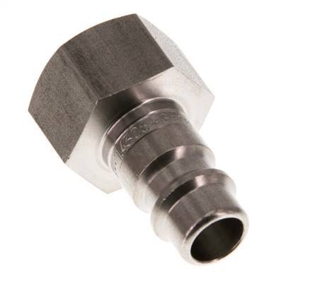 Stainless steel DN 7.2 (Euro) Air Coupling Plug G 3/8 inch Female