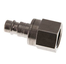 Stainless steel DN 7.2 (Euro) Air Coupling Plug G 3/8 inch Female Double Shut-Off