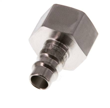 Stainless Steel 316L DN 7.2 (Euro) Air Coupling Plug G 1/2 inch Female