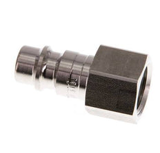 Stainless Steel 316L DN 7.2 (Euro) Air Coupling Plug G 1/4 inch Female