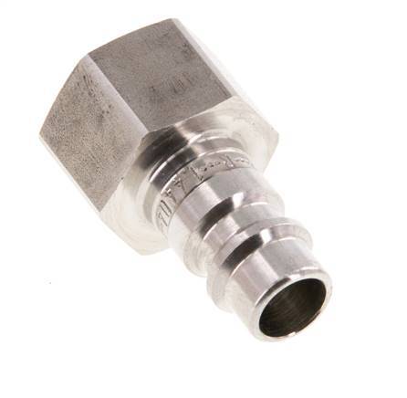 Stainless Steel 316L DN 7.2 (Euro) Air Coupling Plug G 3/8 inch Female