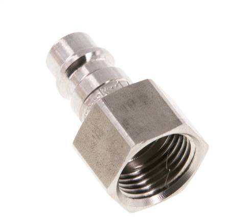 Stainless Steel 316L DN 7.2 (Euro) Air Coupling Plug G 3/8 inch Female