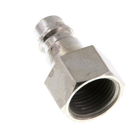 Hardened steel DN 7.2 (Euro) Air Coupling Plug G 3/8 inch Female [2 Pieces]