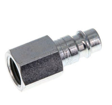 Hardened steel DN 7.2 (Euro) Air Coupling Plug G 1/4 inch Female [2 Pieces]