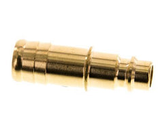 Brass DN 7.2 (Euro) Air Coupling Plug 13 mm Hose Pillar [5 Pieces]