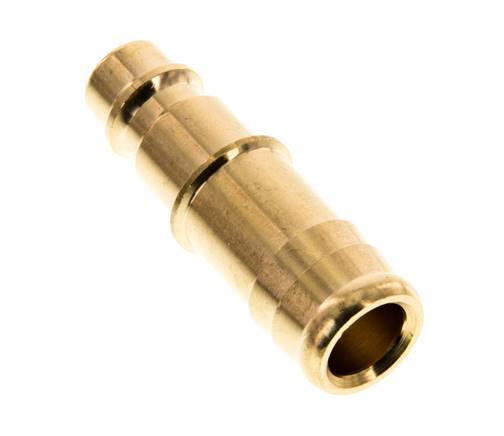 Brass DN 7.2 (Euro) Air Coupling Plug 13 mm Hose Pillar [5 Pieces]