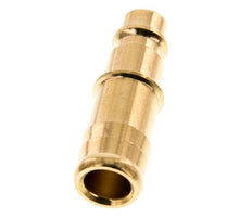 Brass DN 7.2 (Euro) Air Coupling Plug 13 mm Hose Pillar [5 Pieces]