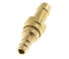 Brass DN 7.2 (Euro) Air Coupling Plug 13 mm Hose Pillar with Check Valve