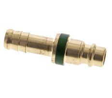Brass DN 7.2 (Euro) Green-Coded Air Coupling Plug 9 mm Hose Pillar