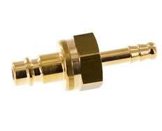 Brass DN 7.2 (Euro) Air Coupling Plug 6 mm Hose Pillar Safety