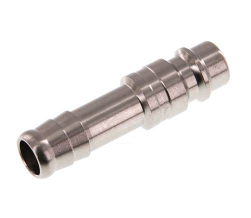 Stainless steel DN 7.2 (Euro) Air Coupling Plug 10 mm Hose Pillar