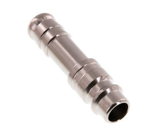 Stainless steel DN 7.2 (Euro) Air Coupling Plug 10 mm Hose Pillar