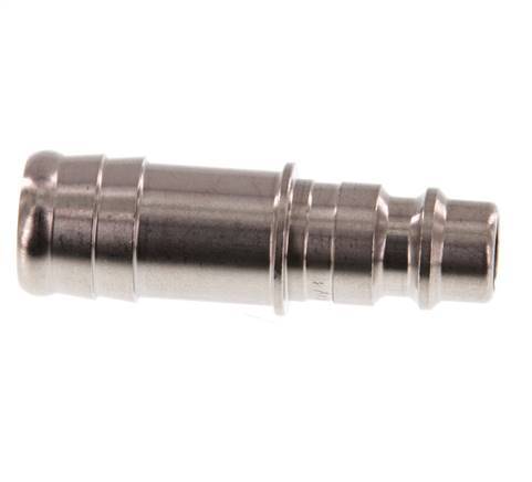 Stainless steel DN 7.2 (Euro) Air Coupling Plug 13 mm Hose Pillar