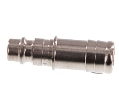 Stainless steel DN 7.2 (Euro) Air Coupling Plug 13 mm Hose Pillar