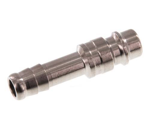 Stainless steel DN 7.2 (Euro) Air Coupling Plug 8 mm Hose Pillar