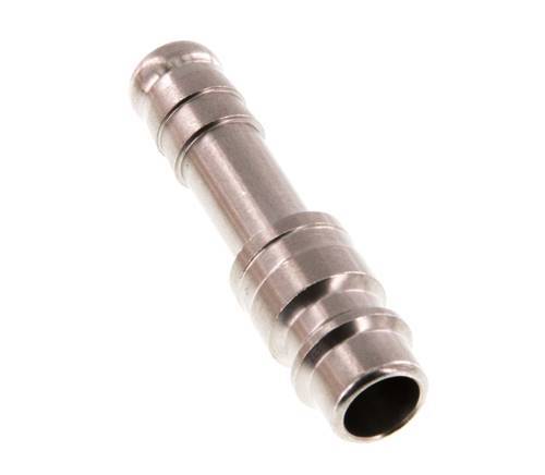 Stainless steel DN 7.2 (Euro) Air Coupling Plug 8 mm Hose Pillar