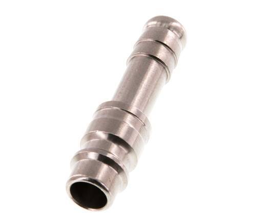 Stainless steel DN 7.2 (Euro) Air Coupling Plug 8 mm Hose Pillar