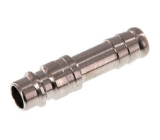 Stainless steel DN 7.2 (Euro) Air Coupling Plug 9 mm Hose Pillar