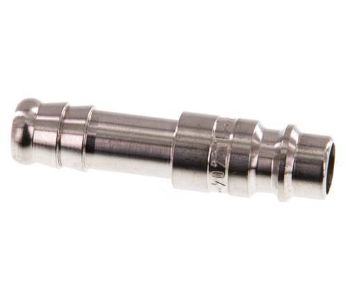 Stainless Steel 316L DN 7.2 (Euro) Air Coupling Plug 10 mm Hose Pillar