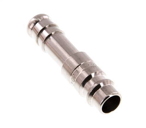 Stainless Steel 316L DN 7.2 (Euro) Air Coupling Plug 10 mm Hose Pillar