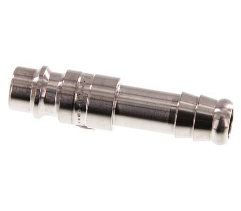 Stainless Steel 316L DN 7.2 (Euro) Air Coupling Plug 10 mm Hose Pillar