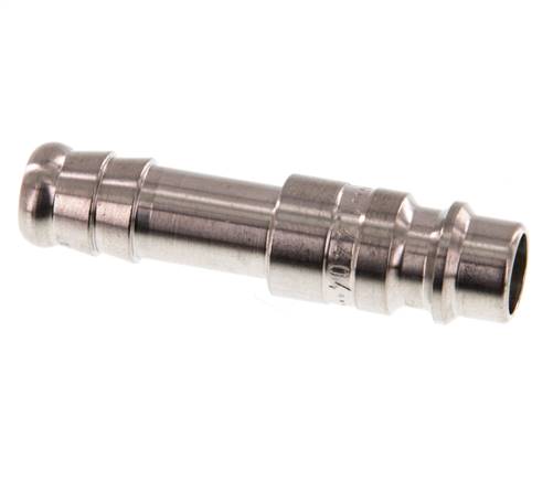 Stainless Steel 316L DN 7.2 (Euro) Air Coupling Plug 9 mm Hose Pillar