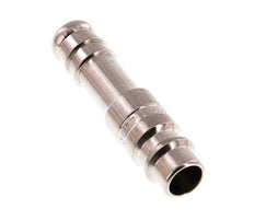 Stainless Steel 316L DN 7.2 (Euro) Air Coupling Plug 10 mm Hose Pillar Double Shut-Off