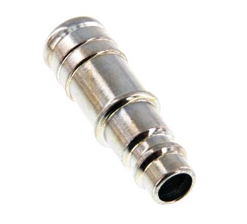Hardened steel DN 7.2 (Euro) Air Coupling Plug 13 mm Hose Pillar [2 Pieces]