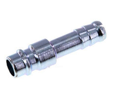 Hardened steel DN 7.2 (Euro) Air Coupling Plug 8 mm Hose Pillar [2 Pieces]