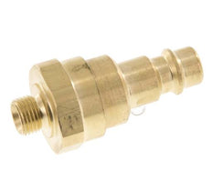 Brass DN 7.2 (Euro) Air Coupling Plug G 1/8 inch Male with Check Valve