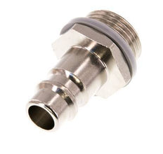 Nickel-plated Brass DN 7.2 (Euro) Air Coupling Plug G 3/8 inch Male [2 Pieces]
