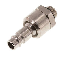 Steel DN 7.2 (Euro) Air Coupling Plug G 1/4 inch Male Rotary Joint