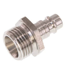 Stainless steel DN 7.2 (Euro) Air Coupling Plug G 1/2 inch Male