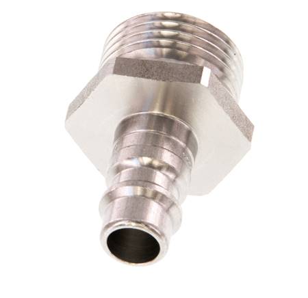 Stainless steel DN 7.2 (Euro) Air Coupling Plug G 1/2 inch Male