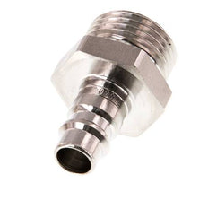 Stainless Steel 316L DN 7.2 (Euro) Air Coupling Plug G 1/2 inch Male